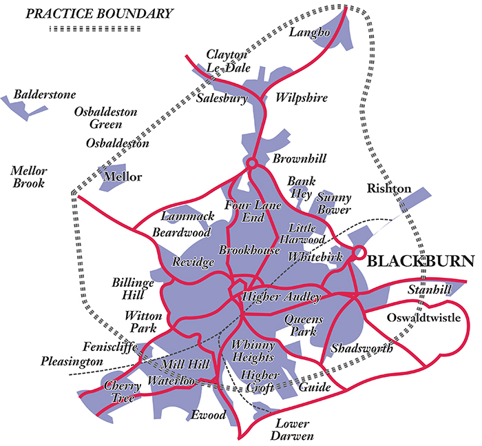 Practice Boundary Map